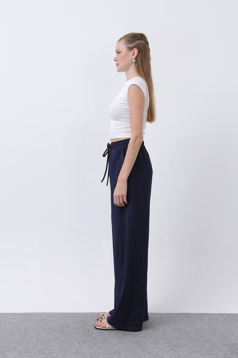 Kadın Belden Bağlamalı Pantolon - 32334PNT Kadın Belden Bağlamalı Pantolon - 32334PNT