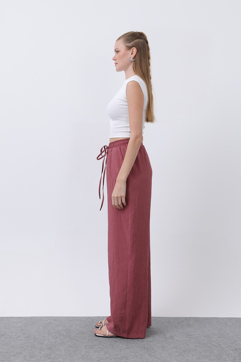 Kadın Belden Bağlamalı Pantolon - 32334PNT Kadın Belden Bağlamalı Pantolon - 32334PNT