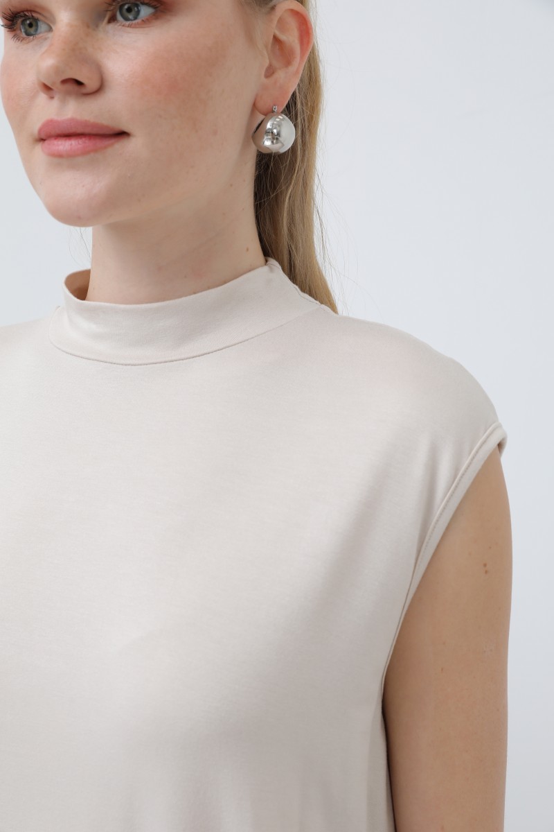 Women's Sleeveless Crew Neck Tunic Long Underwear - 40006BLZ Women's Sleeveless Crew Neck Tunic Long Underwear - 40006BLZ
