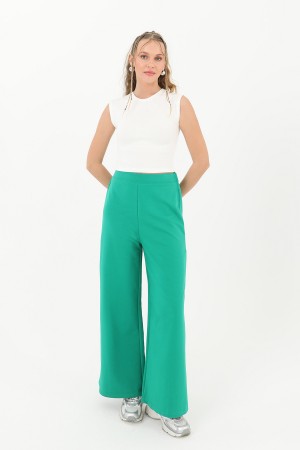 Kadın Geniş Paça Pantolon - 30007PNT Kadın Geniş Paça Pantolon - 30007PNT