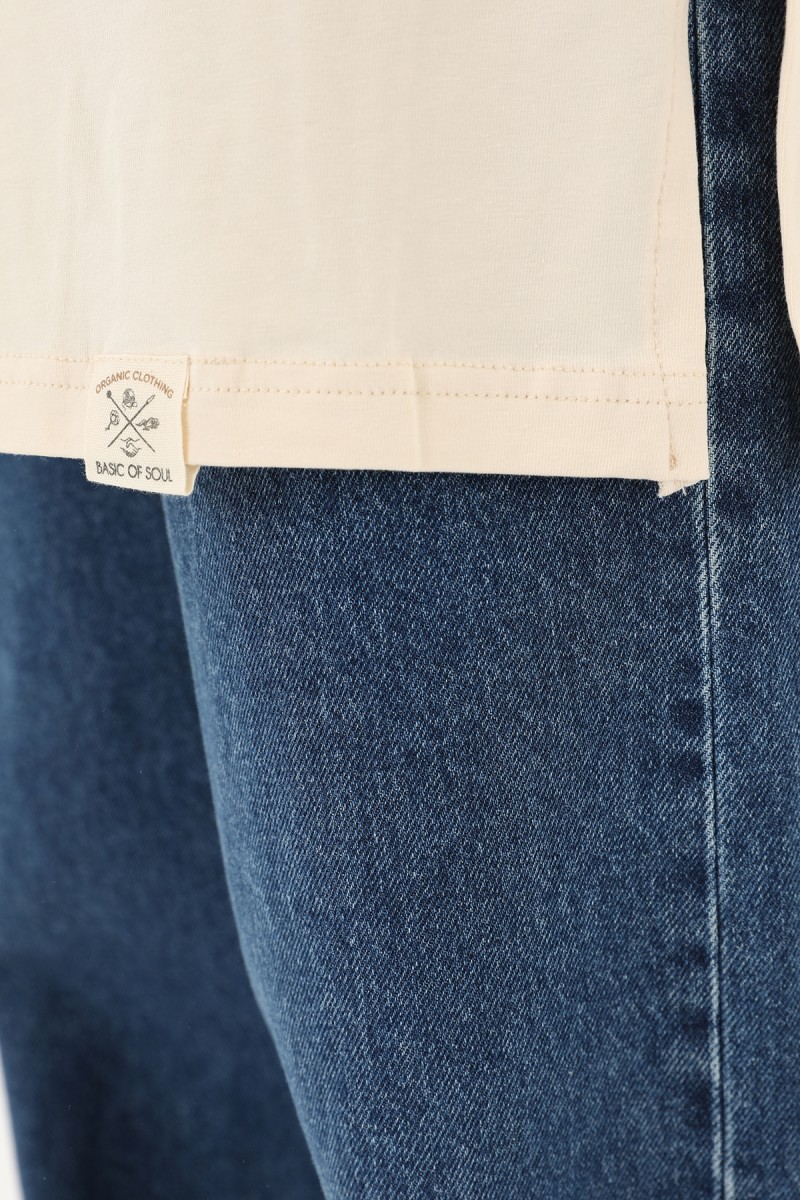 Kadın Basic Kolsuz T-shirt - 30725TUN Kadın Basic Kolsuz T-shirt - 30725TUN