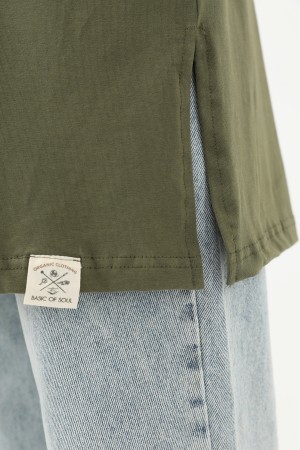 Kadın Basic Kolsuz T-shirt - 30725TUN Kadın Basic Kolsuz T-shirt - 30725TUN