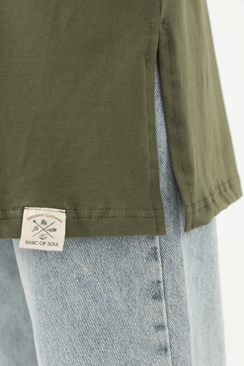 Kadın Basic Kolsuz T-shirt - 30725TUN Kadın Basic Kolsuz T-shirt - 30725TUN